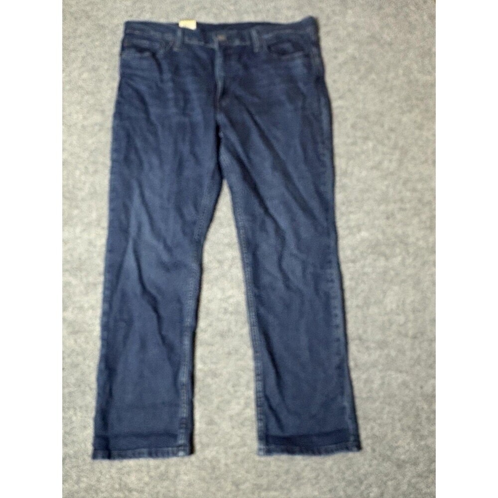Levi's 511 Jeans Mens 40x30 Blue Slim Straight Dark Wash Stretch Denim Casual
